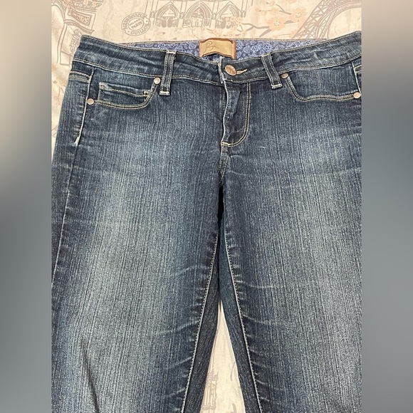 PAIGE Peg Skinny Jeans size 27 - Picture 2 of 8